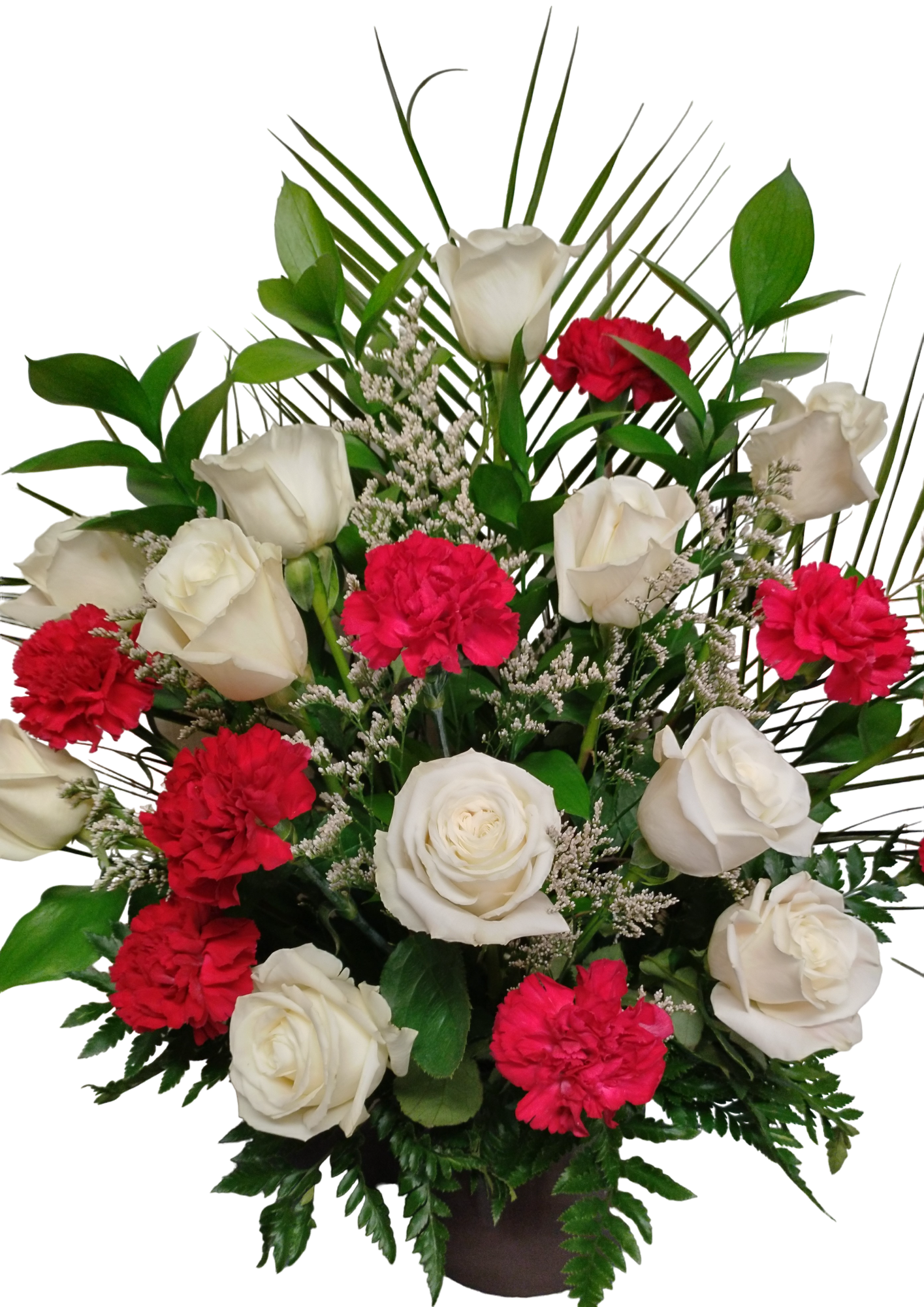 White and Red Sympathy Arrangement