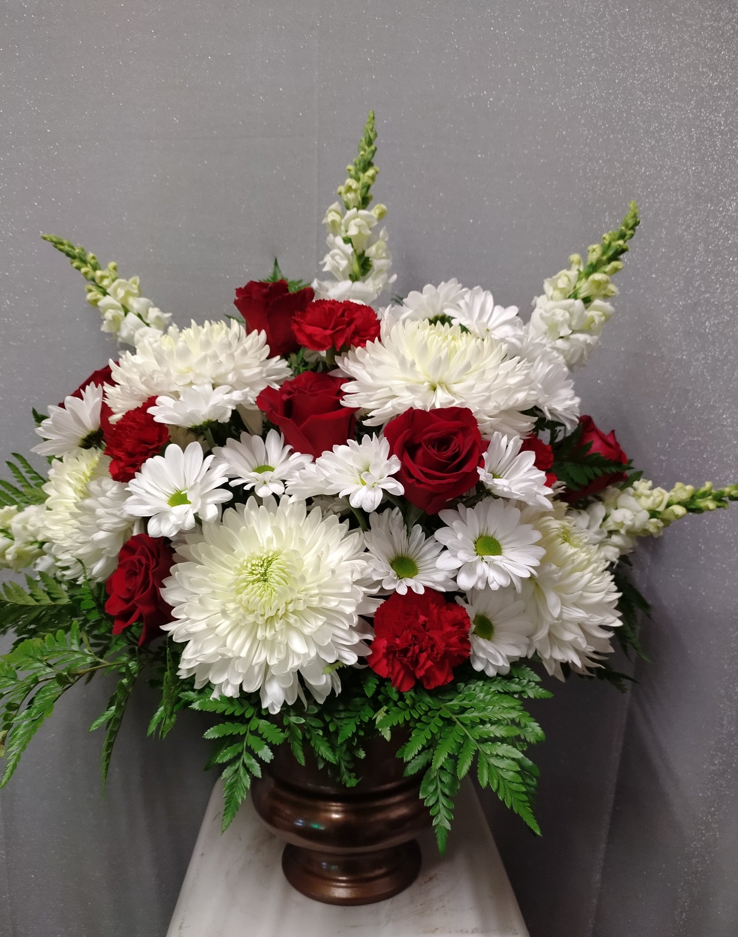 Sympathy Container Arrangement 7